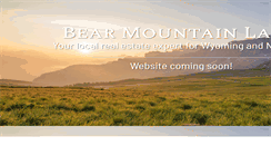 Desktop Screenshot of bearmountainland.com